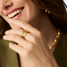 Julie Vos Willow Ring - Gold - Julie Vos