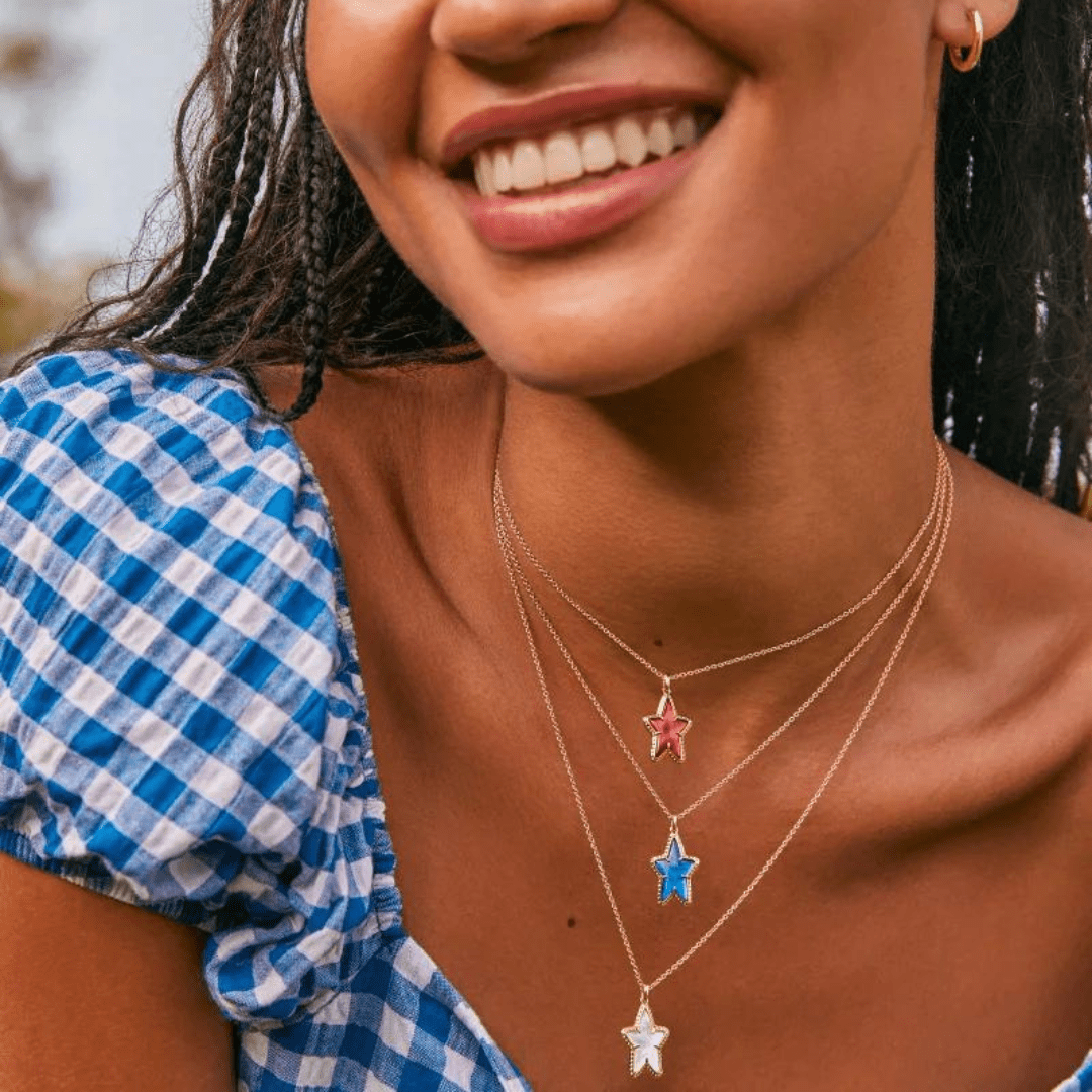 Kendra Scott Ada Star Short Necklace - Gold - Kendra Scott