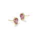 Kendra Scott Brynne Gold Shell Stud Earrings - Kendra Scott