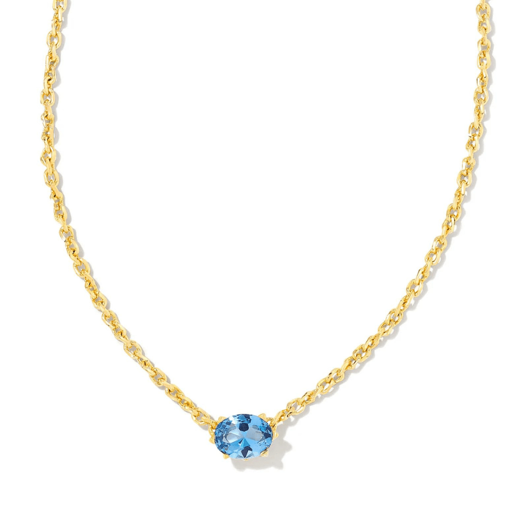 Kendra Scott Cailin Crystal Necklace - Gold - Kendra Scott