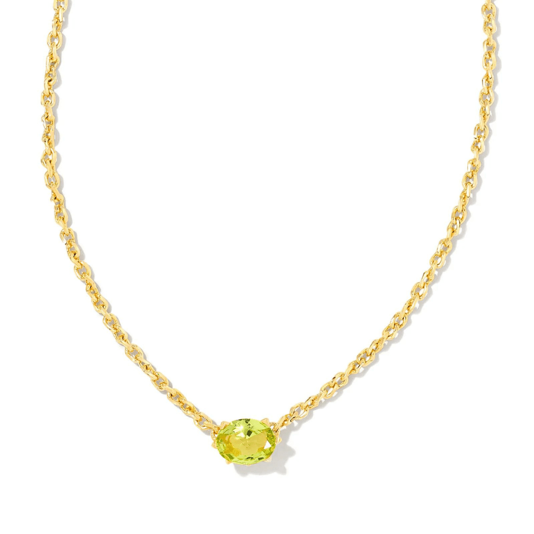 Kendra Scott Cailin Crystal Necklace - Gold - Kendra Scott