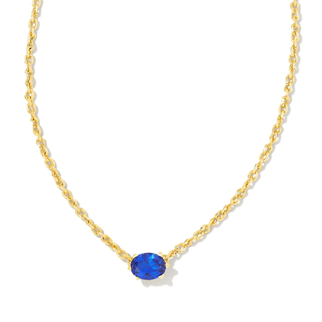 Kendra Scott Cailin Crystal Necklace - Gold - Kendra Scott