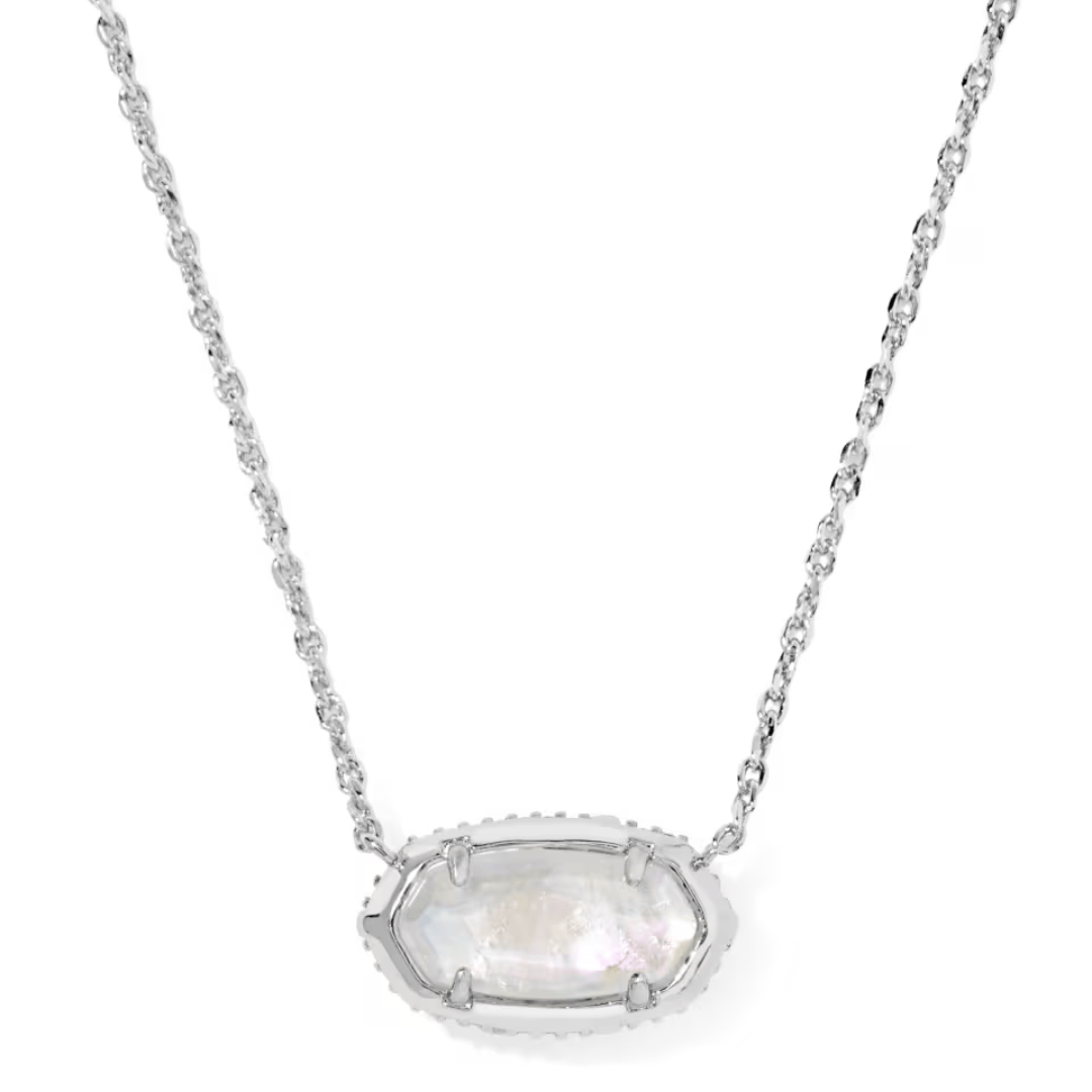 Kendra Scott Elisa Bow Necklace - Silver - Kendra Scott