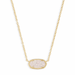 Kendra Scott Elisa Drusy Necklace - Gold - Kendra Scott