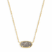 Kendra Scott Elisa Drusy Necklace - Gold - Kendra Scott