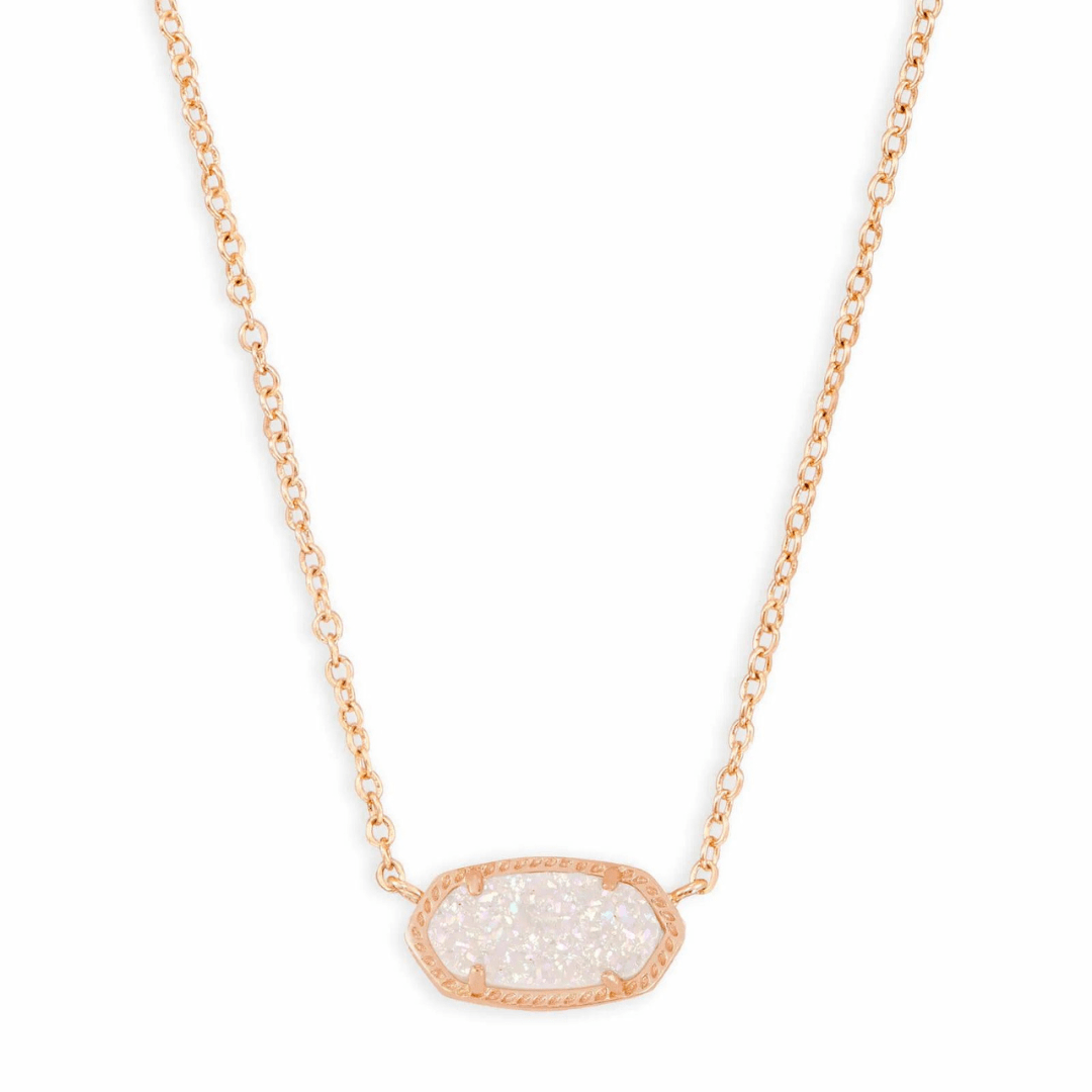 Kendra Scott Elisa Drusy Necklace - Rose Gold - Kendra Scott