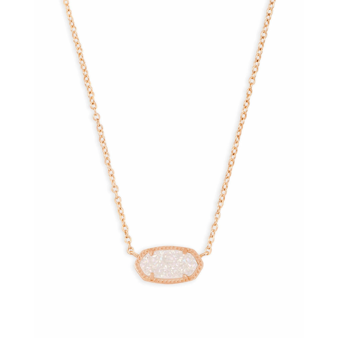 Kendra Scott Elisa Drusy Necklace - Rose Gold - Kendra Scott