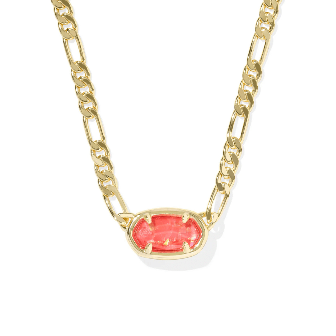 Kendra Scott Elisa Figaro Gold Chain Short Pendant Necklace - Kendra Scott
