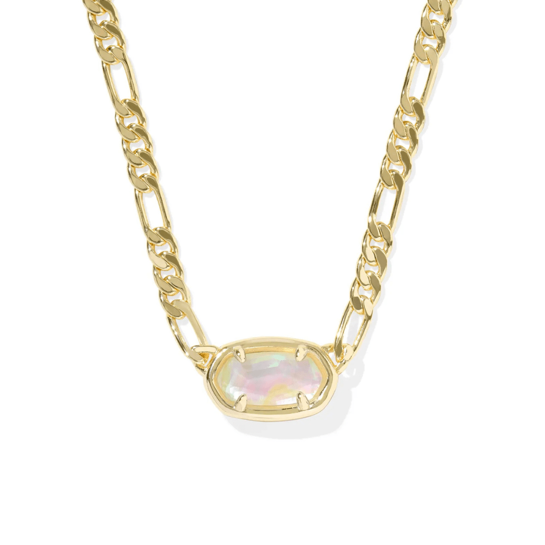 Kendra Scott Elisa Figaro Gold Chain Short Pendant Necklace - Kendra Scott