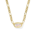 Kendra Scott Elisa Figaro Gold Chain Short Pendant Necklace - Kendra Scott