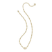 Kendra Scott Elisa Figaro Gold Chain Short Pendant Necklace - Kendra Scott