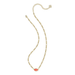 Kendra Scott Elisa Figaro Gold Chain Short Pendant Necklace - Kendra Scott