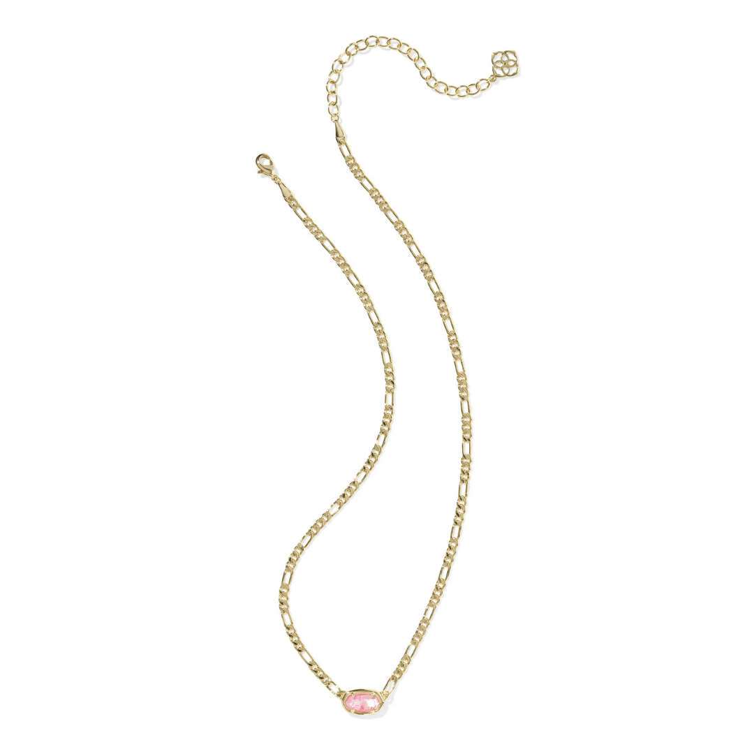 Kendra Scott Elisa Figaro Gold Chain Short Pendant Necklace - Kendra Scott
