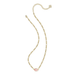 Kendra Scott Elisa Figaro Gold Chain Short Pendant Necklace - Kendra Scott