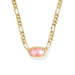 Kendra Scott Elisa Figaro Gold Chain Short Pendant Necklace - Kendra Scott