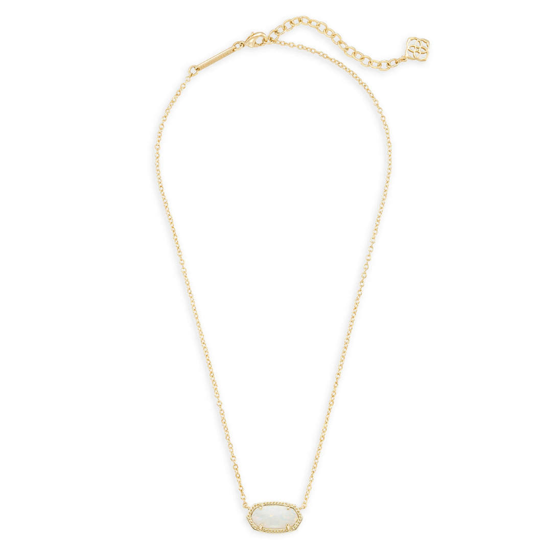 Kendra Scott Elisa Gold Opal Necklace - Kendra Scott