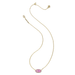 Kendra Scott Elisa Pave Frame Necklace - Kendra Scott