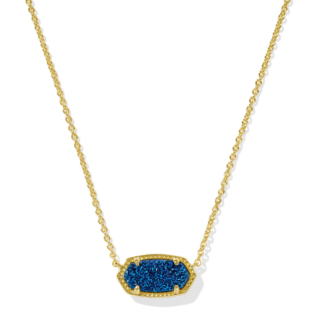 Kendra Scott Elisa Short Pendant Necklace - Drusy - Kendra Scott