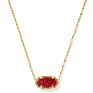 Kendra Scott Elisa Short Pendant Necklace - Drusy - Kendra Scott