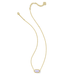 Kendra Scott Elisa Short Pendant Necklace - Gold - Kendra Scott