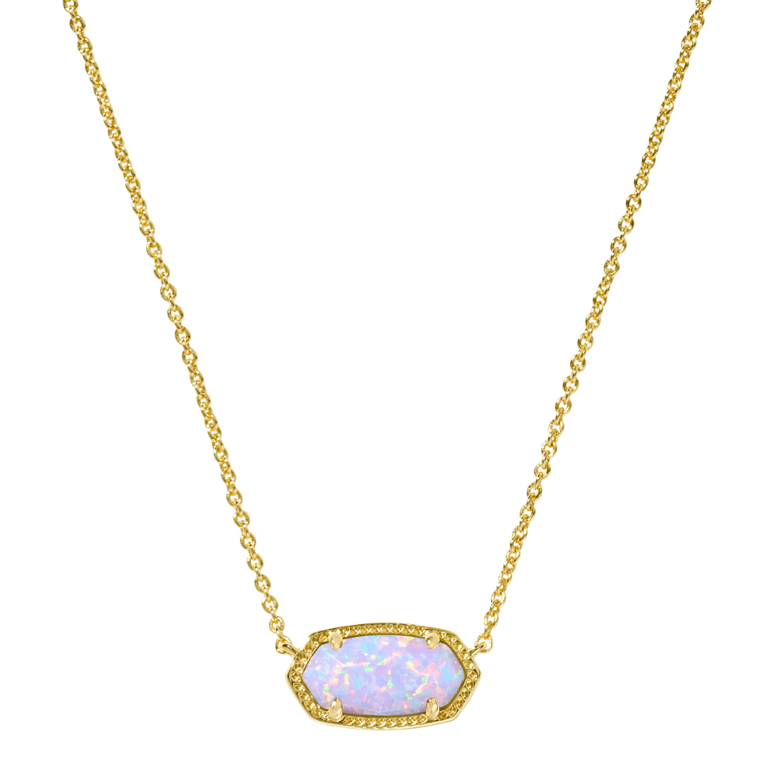 Kendra Scott Elisa Short Pendant Necklace - Gold - Kendra Scott