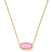 Kendra Scott Elisa Short Pendant Necklace - Gold - Kendra Scott