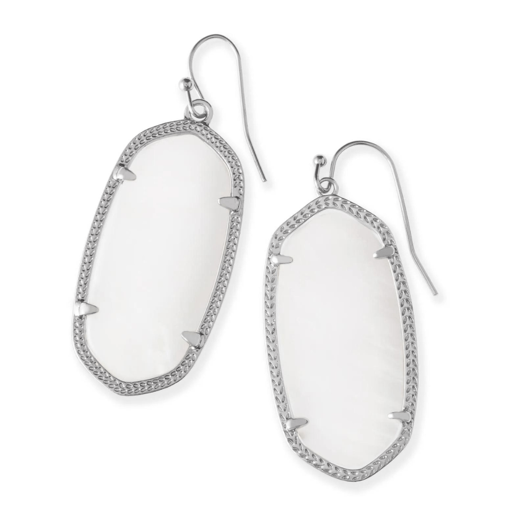 Kendra Scott Elle Drop Earrings - Rhodium - Kendra Scott