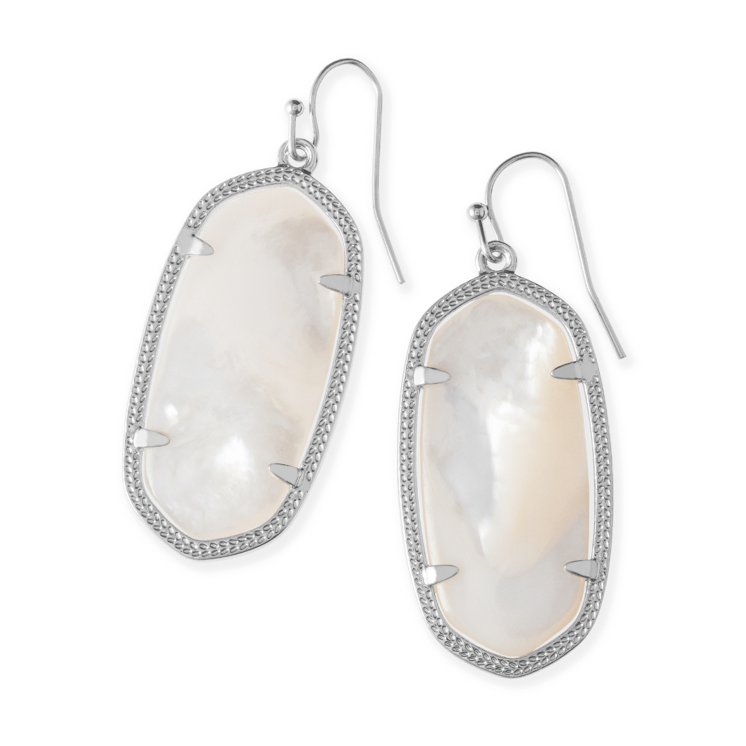 Kendra Scott Elle Drop Earrings - Rhodium - Kendra Scott