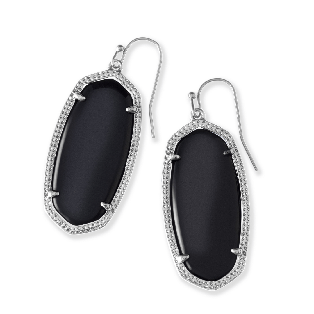 Kendra Scott Elle Drop Earrings - Rhodium - Kendra Scott