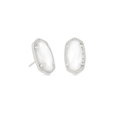 Kendra Scott Ellie Stud Earrings - Rhodium - Kendra Scott