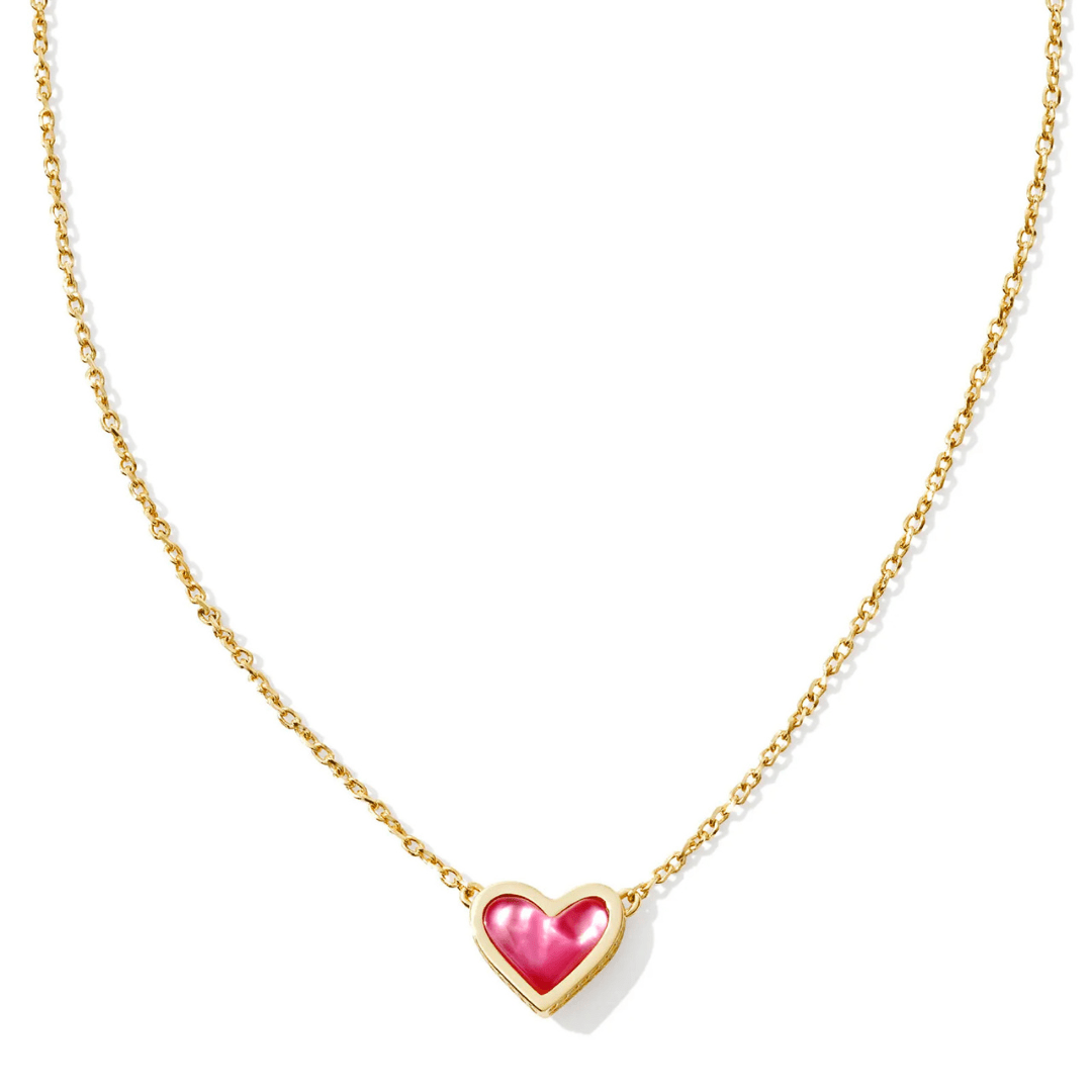 Kendra Scott Framed Ari Heart Necklace - Gold - Kendra Scott