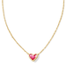 Kendra Scott Framed Ari Heart Necklace - Gold - Kendra Scott