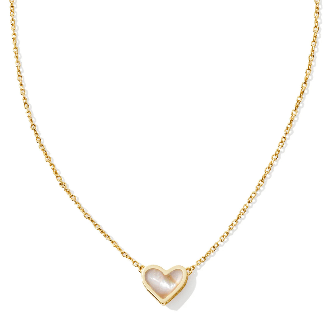 Kendra Scott Framed Ari Heart Necklace - Gold - Kendra Scott