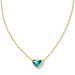 Kendra Scott Framed Ari Heart Necklace - Gold - Kendra Scott