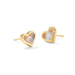 Kendra Scott Framed Ari Heart Stud Earrings - Gold - Kendra Scott