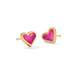 Kendra Scott Framed Ari Heart Stud Earrings - Gold - Kendra Scott