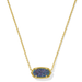 Kendra Scott Gold Elisa Necklace - Multi Druzy - Kendra Scott