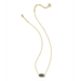 Kendra Scott Gold Elisa Necklace - Multi Druzy - Kendra Scott