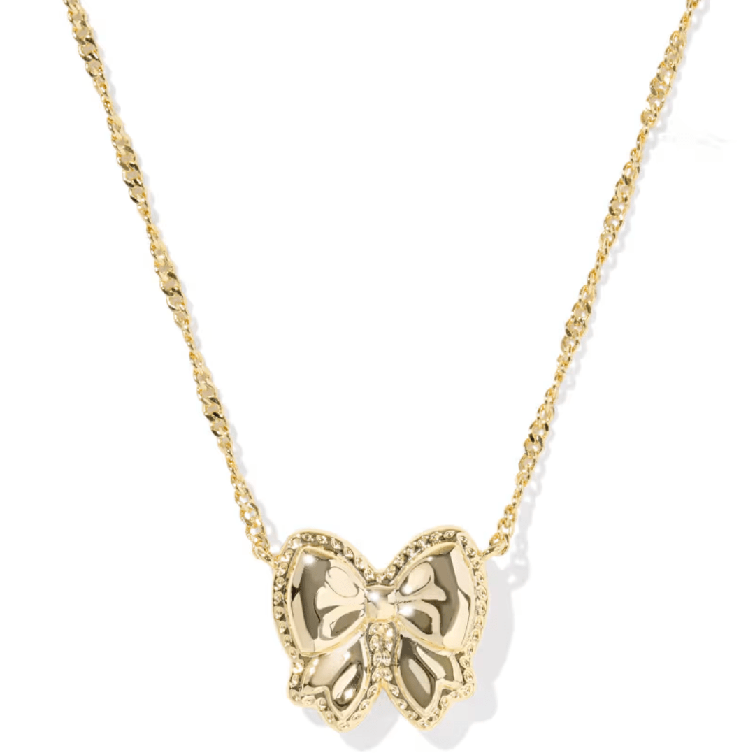 Kendra Scott Haley Bow Necklace - Gold - Kendra Scott