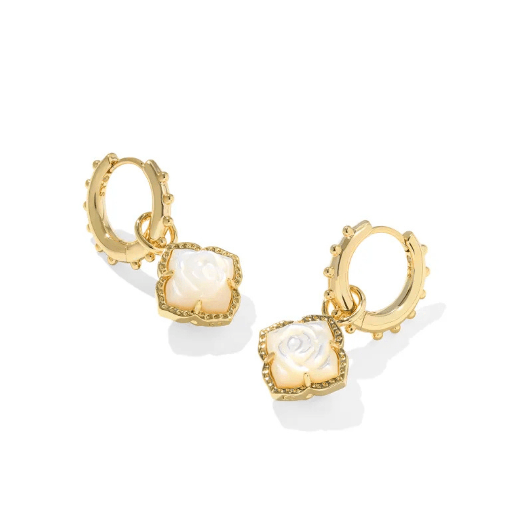 Kendra Scott Mallory Rose Huggies - Kendra Scott