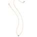 Kendra Scott Mini Ari Heart Satellite Pendant Necklace - Gold - Kendra Scott