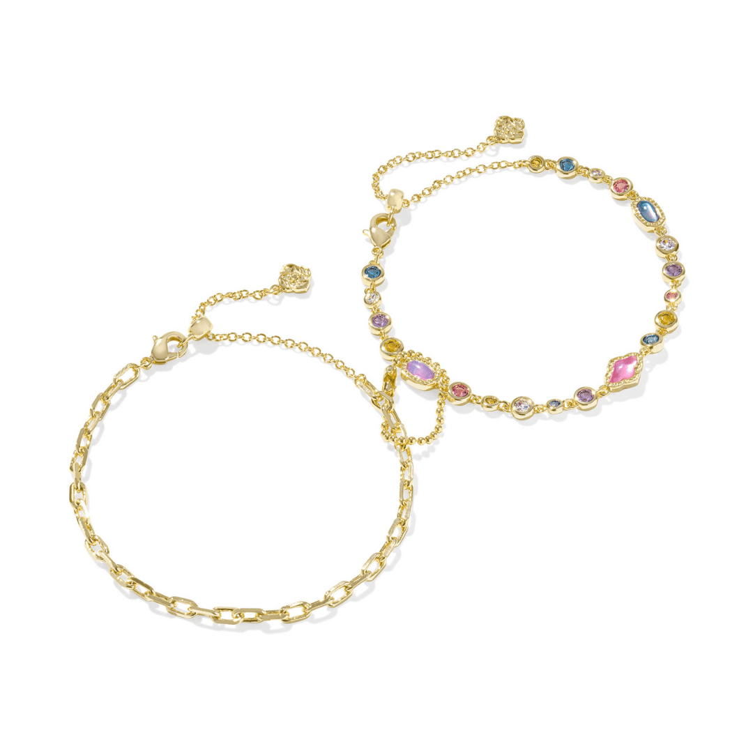 Kendra Scott Mini Elisa Abbie Delicate Chain Bracelets - Kendra Scott