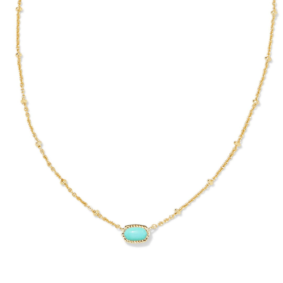 Kendra Scott Mini Elisa Necklace - Gold - Kendra Scott