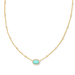 Kendra Scott Mini Elisa Necklace - Gold - Kendra Scott