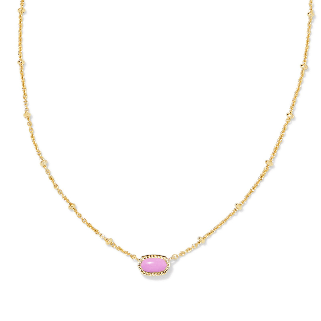 Kendra Scott Mini Elisa Necklace - Gold - Kendra Scott