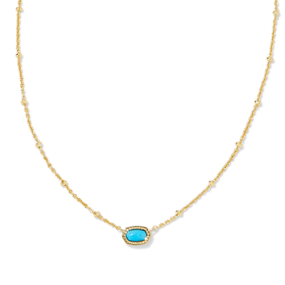 Kendra Scott Mini Elisa Necklace - Gold - Kendra Scott