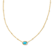 Kendra Scott Mini Elisa Necklace - Gold - Kendra Scott