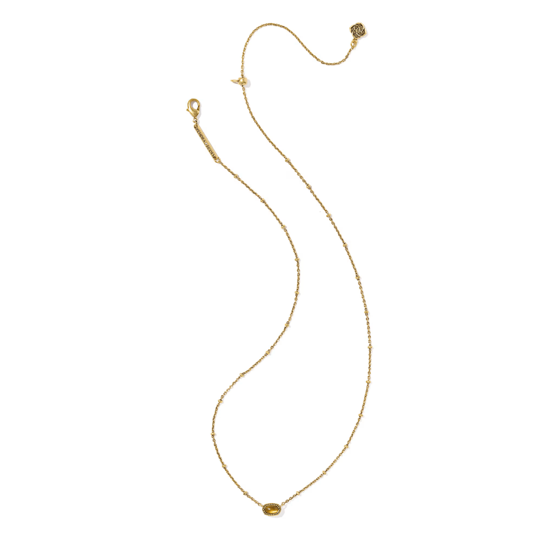 Kendra Scott Mini Elisa Satellite Necklace - Vintage Gold - Kendra Scott