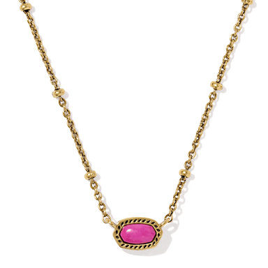 Kendra Scott Mini Elisa Satellite Necklace - Vintage Gold - Kendra Scott