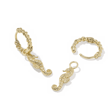 Kendra Scott Seahorse Huggie Earrings - Kendra Scott